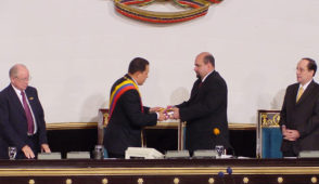 Entrega de Memoria y Cuenta del Ejecutivo Nacional ante la Asamblea Nacional. 17 de enero de 2003.