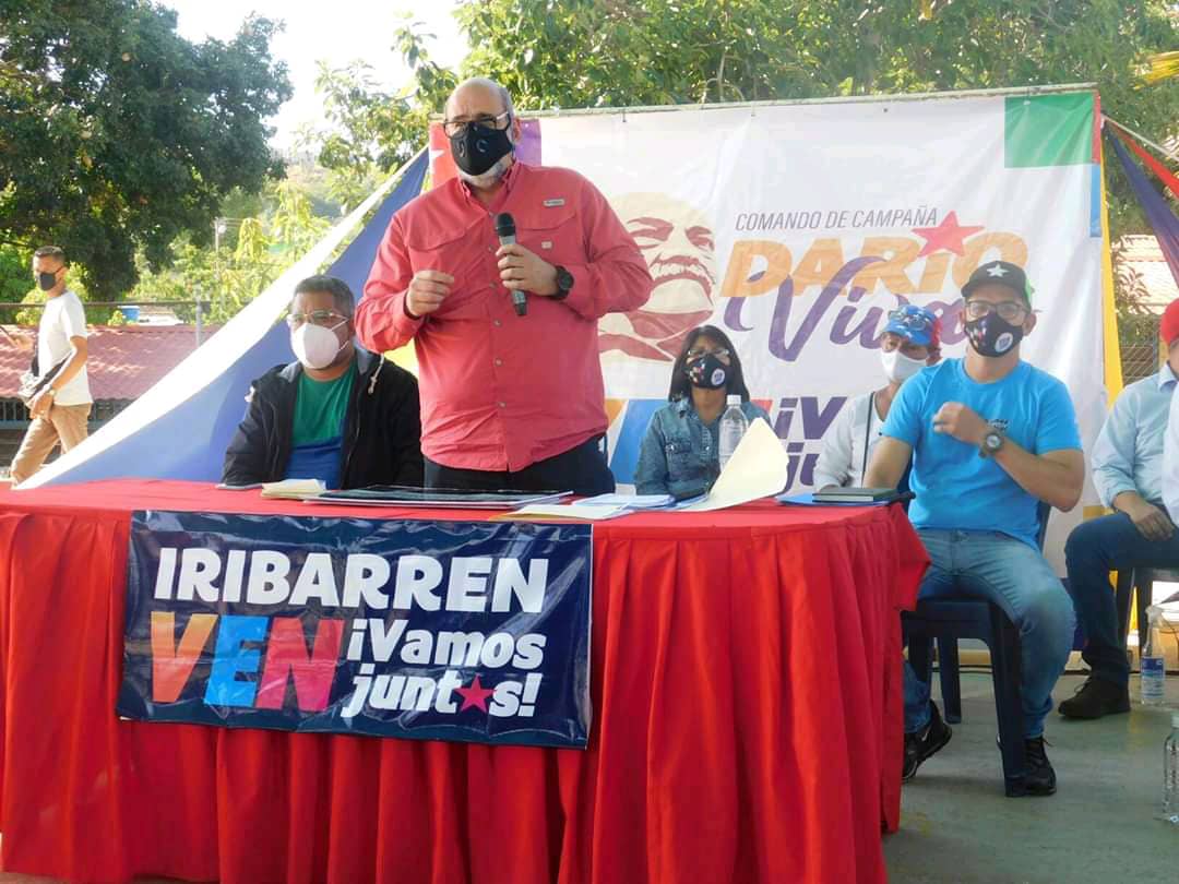 Francisco Ameliach voto lista por Lara