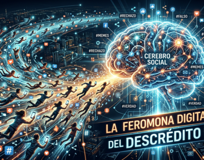 La feromona digital del descrédito es el arma principal del enjambre agnotológico