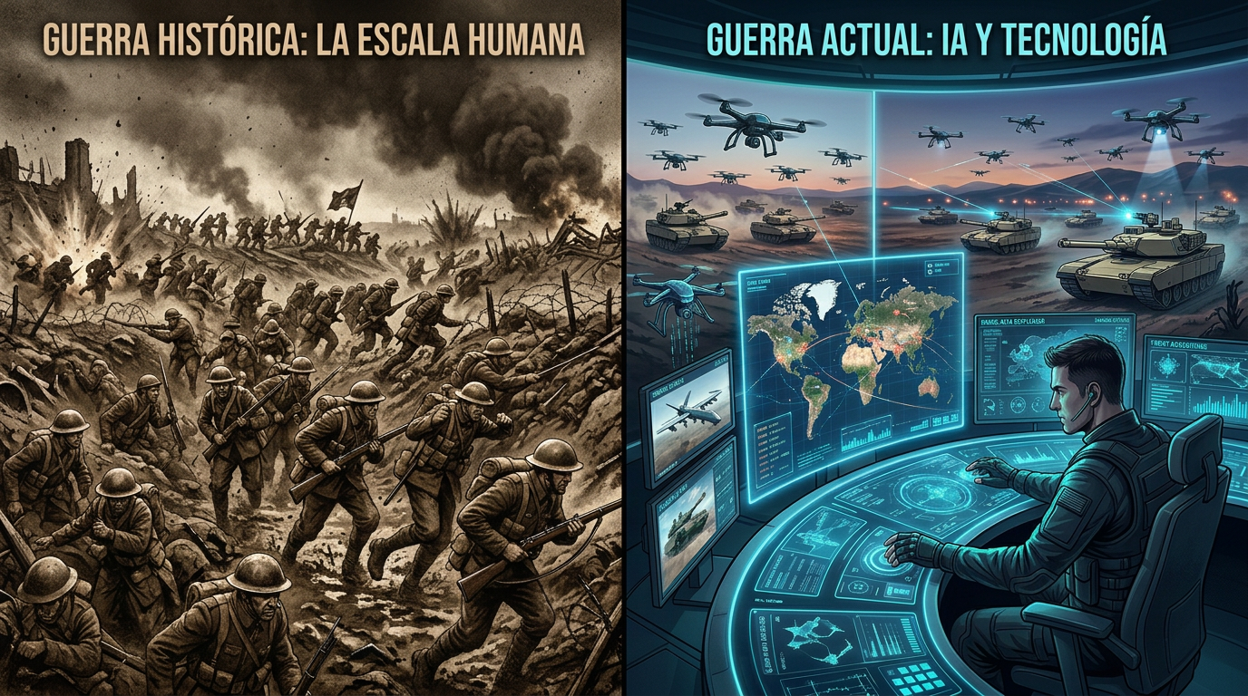 La IA acelera los cambios de doctrina de la guerra